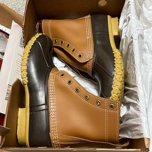 LL Bean boots, 8in